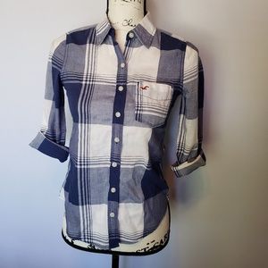 Button-down Hollister shirt - size XS